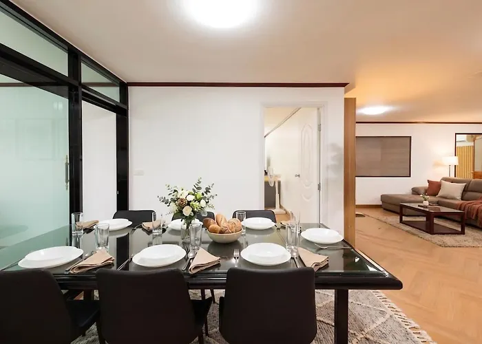 公寓 Luxury 3br 230sqm 5 Min To Bts Sukhumvit 26 曼谷